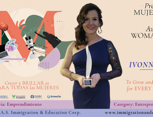 Ivonne Navas. Award “WOMAN TEC” 2021 “MULIER AMET”. Tec de Monterrey. International Women’s Day