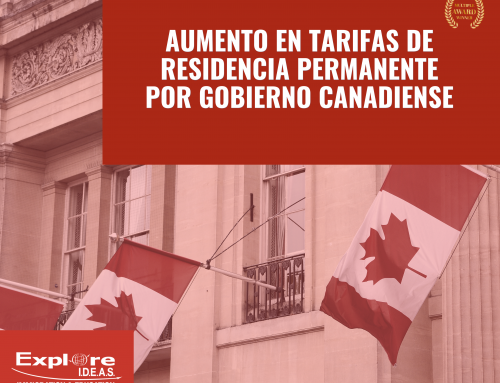 Aumento en tarifas de residencia permanente por el gobierno canadiense a partir de Abril 30 2022