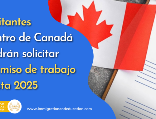 Visitantes dentro de Canadá podrán solicitar permiso de trabajo hasta 2025